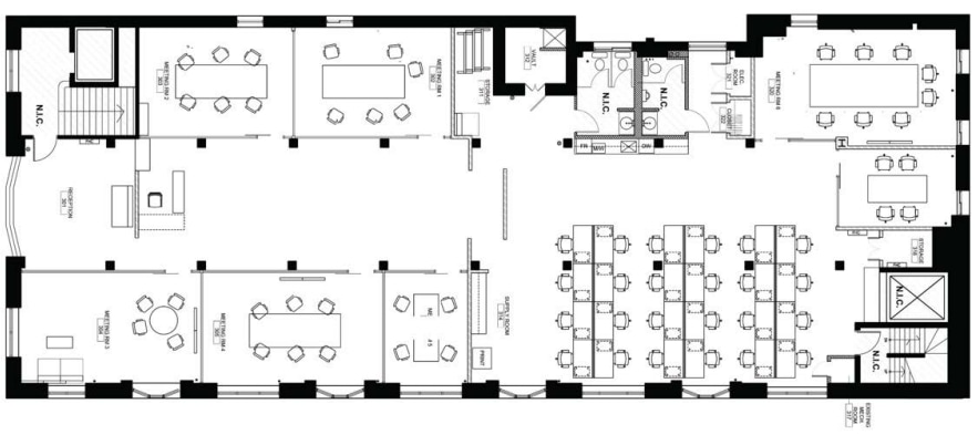 345 Adelaide St W, Toronto, ON for lease Floor Plan- Image 1 of 1