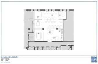 381 Park Ave S, New York, NY à louer Plan d’étage- Image 2 de 4
