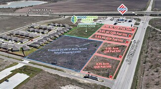 Plus de détails pour NWC of TX-89 (U.S. 181) & E. Sinton St., Sinton, TX - Commerce de détail à vendre