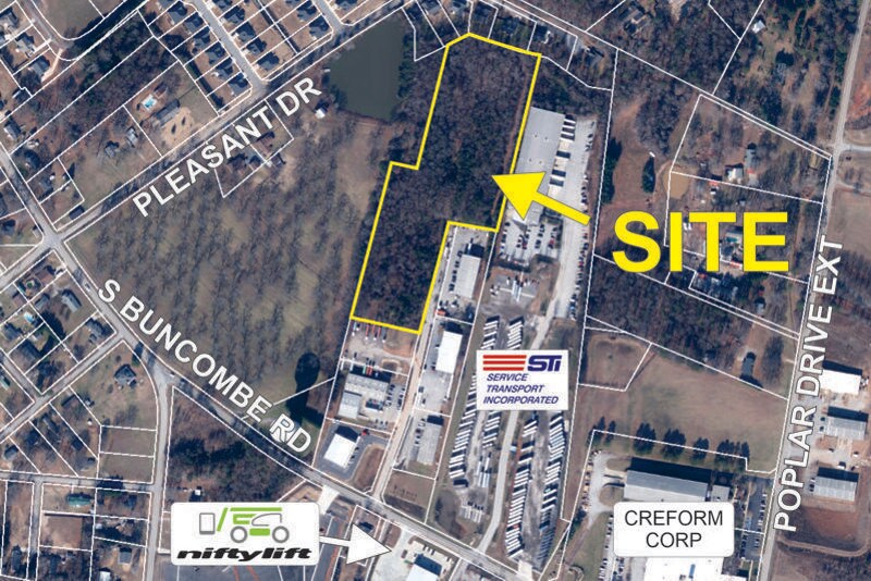 1425 S Buncombe Rd, Greer, SC à vendre - Aérien - Image 3 de 3