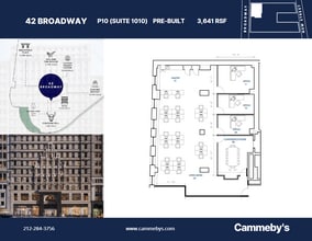 42 Broadway, New York, NY for lease Floor Plan- Image 1 of 1