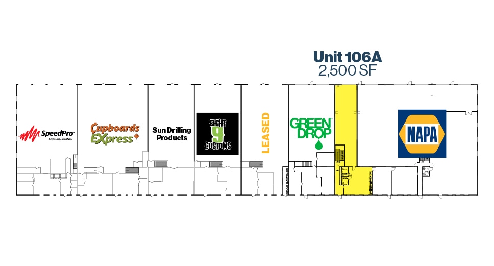 6660 Taylor Dr, Red Deer, AB for lease - Floor Plan - Image 2 of 7