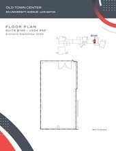 23-50 University Ave, Los Gatos, CA for lease Floor Plan- Image 1 of 1
