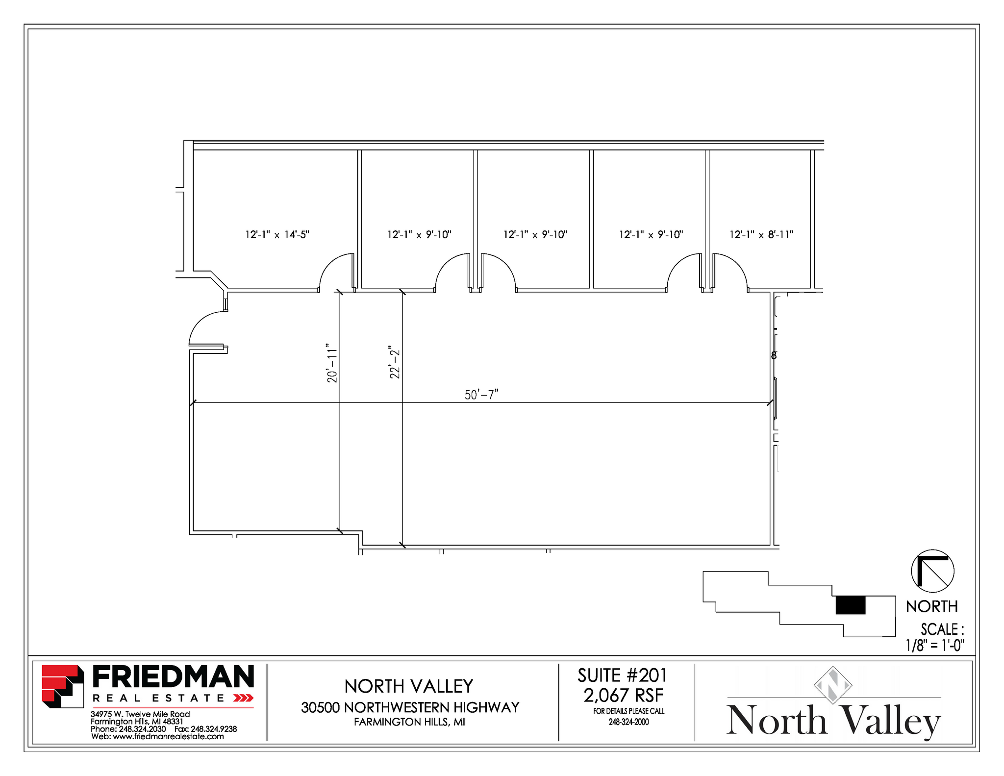 30500 Northwestern Hwy, Farmington Hills, MI for lease Floor Plan- Image 1 of 2