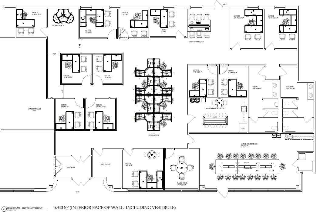 1127 Wehrle Dr, Williamsville, NY for lease Floor Plan- Image 1 of 2