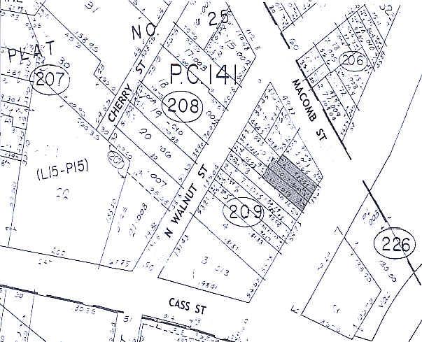 21 N Main St, Mount Clemens, MI à louer - Plan cadastral - Image 2 de 18