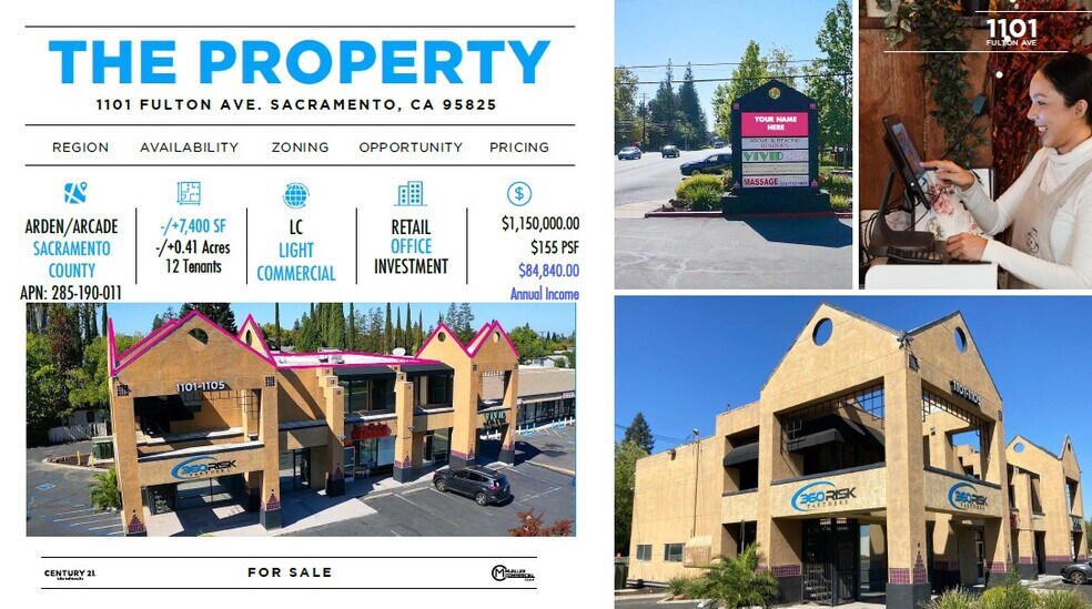 1101-1105 Fulton Ave, Sacramento, CA for sale - Building Photo - Image 2 of 11