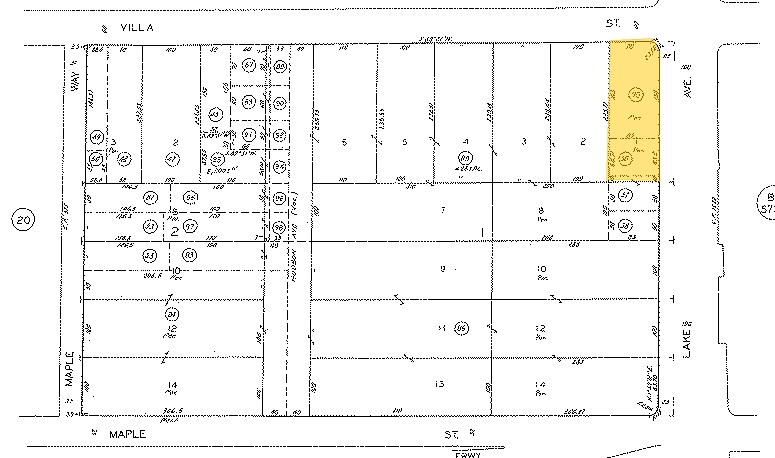 445-475 N Lake Ave, Pasadena, CA à louer - Plan cadastral - Image 2 de 16