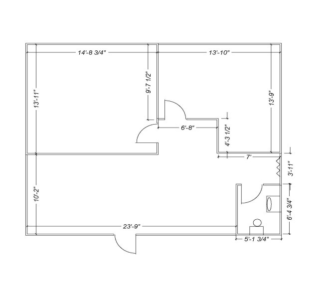 245 W Roosevelt Rd, West Chicago, IL à louer Plan d  tage- Image 1 de 1