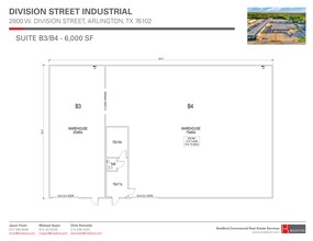 2800 W Division St, Arlington, TX à louer Plan de site- Image 1 de 2