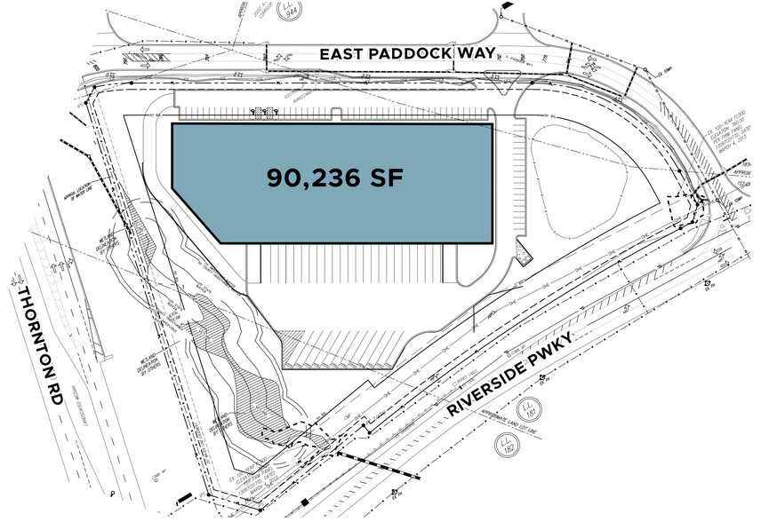 0 Thornton Rd, Lithia Springs, GA à louer - Plan de site - Image 2 de 2