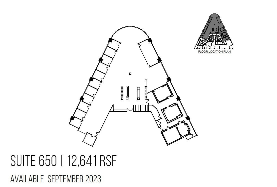 3601 W Olive Ave, Burbank, CA à louer Plan d’étage- Image 1 de 1