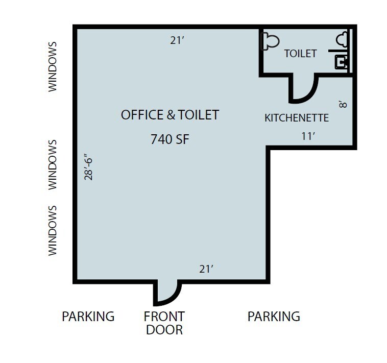 2148 Pless Dr, Brighton, MI for lease Floor Plan- Image 1 of 1