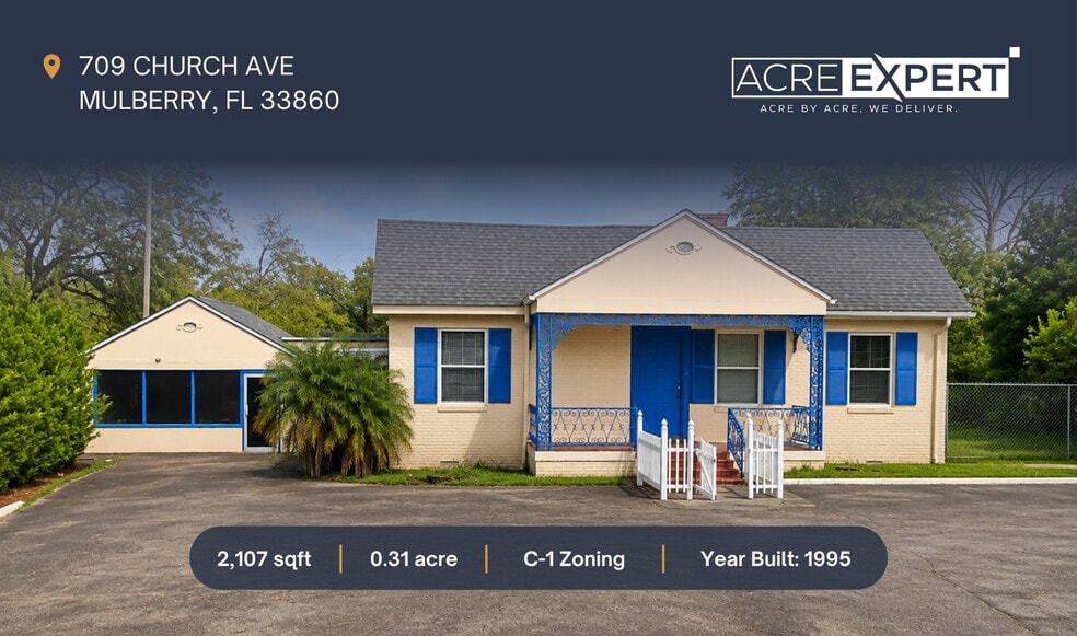 709 N Church St, Mulberry, FL à vendre - Photo du bâtiment - Image 2 de 12