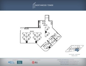 5757 Alpha Rd, Dallas, TX à louer Plan d’étage- Image 1 de 1