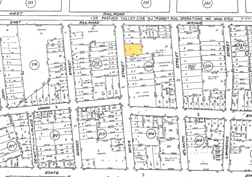 134 Myer St, Hackensack, NJ for sale - Plat Map - Image 3 of 14