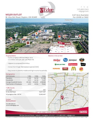 More details for W Alex Bell Rd, Dayton, OH - Land for Lease