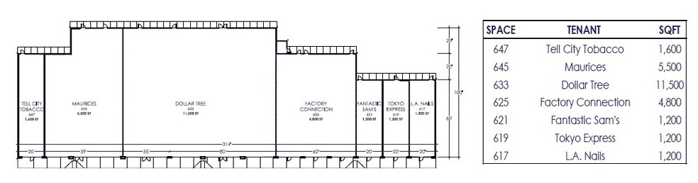 617-647 US Highway 66 E, Tell City, IN for lease - Building Photo - Image 2 of 3