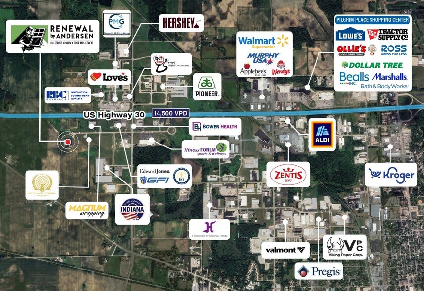 3633 Miller Dr, Plymouth, IN à vendre - Photo du bâtiment - Image 2 de 3