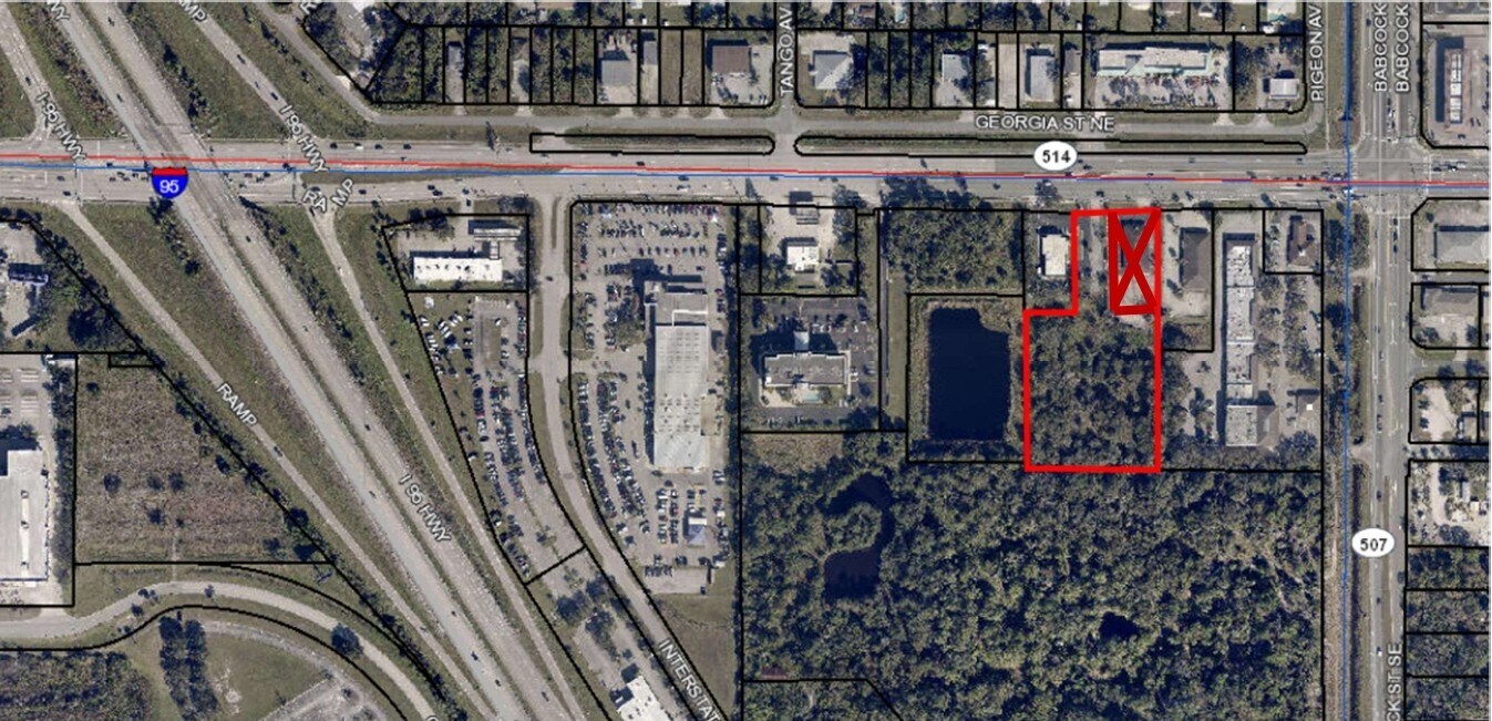 1264 SE Malabar Rd, Palm Bay, FL à vendre Aérien- Image 1 de 6