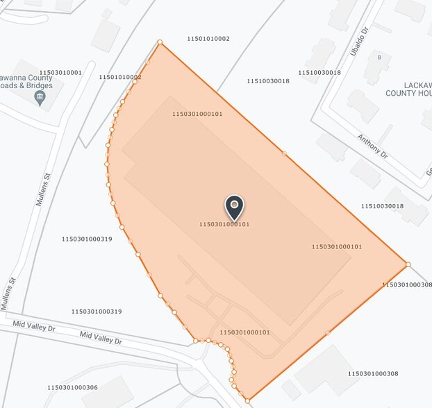 1270 Mid Valley Dr, Jessup, PA for lease - Plat Map - Image 2 of 9