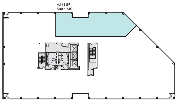 4401 N Fairfax Dr, Arlington, VA à louer Plan d’étage- Image 1 de 1