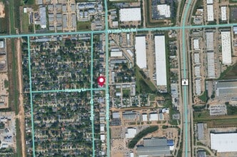 6503 Brittmoore Rd, Houston, TX - AERIAL map view