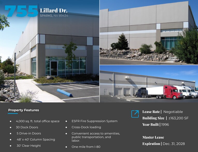 755 Lillard Dr, Sparks, NV à louer - Photo du bâtiment - Image 2 de 4