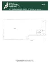 9901-9913 S 78th Ave, Hickory Hills, IL for lease Floor Plan- Image 1 of 1