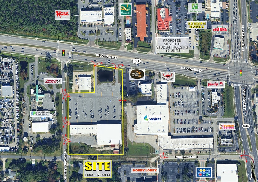 11618 E Colonial Dr, Orlando, FL for lease - Building Photo - Image 2 of 3