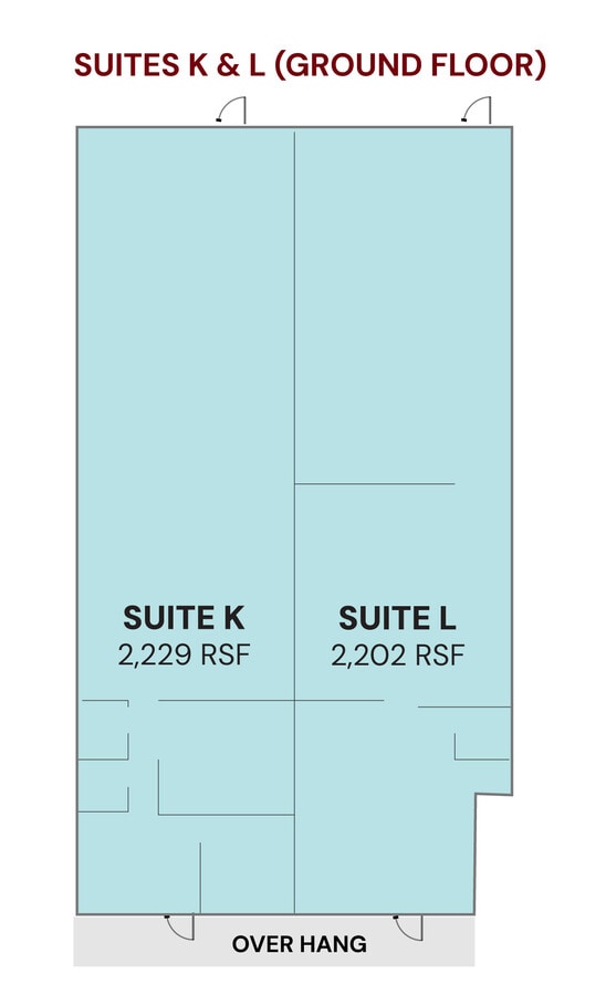 6395 Gunpark Dr, Boulder, CO 80301 - Unité K - - Plan d’étage - Image 1 of 3
