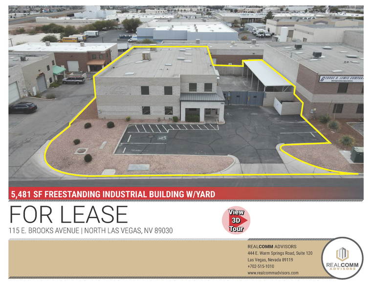 115 E Brooks Ave, North Las Vegas, NV for sale - Building Photo - Image 1 of 1