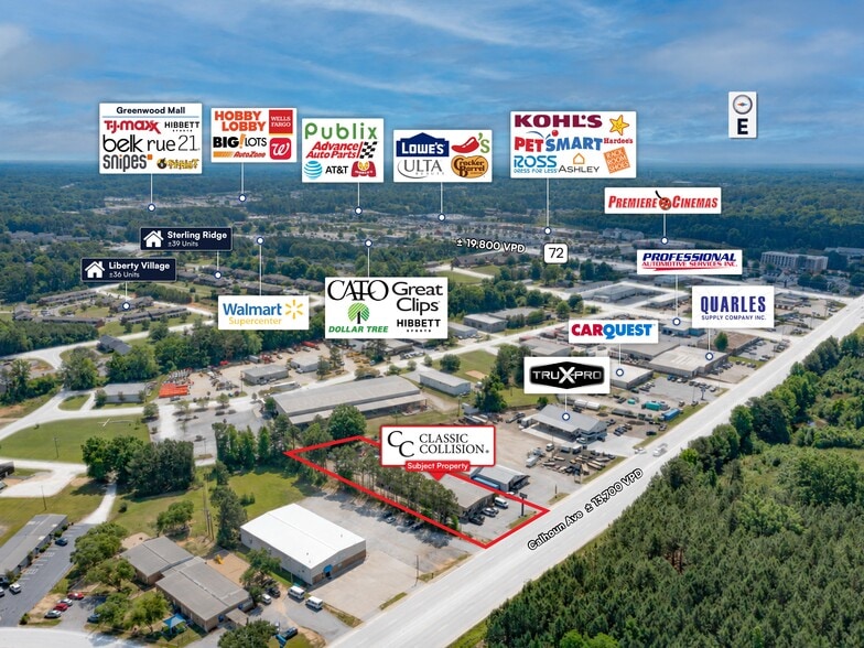 1666 Calhoun Rd, Greenwood, SC for sale - Building Photo - Image 3 of 3