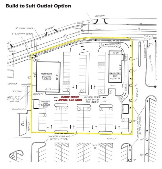 2101 W Broadway, Monona, WI for lease - Site Plan - Image 2 of 2