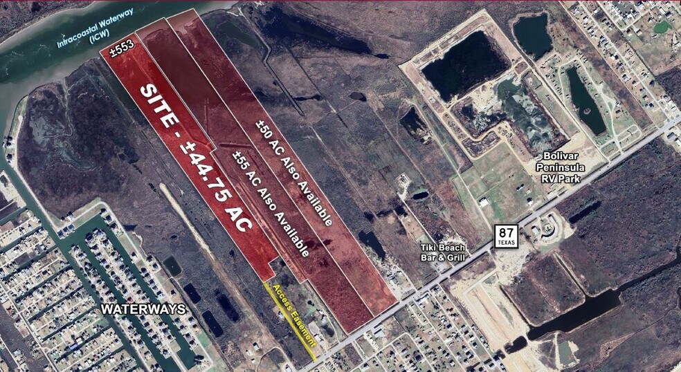 1325½ Highway 87, Crystal Beach, TX à vendre - Photo du bâtiment - Image 2 de 2