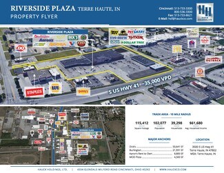 Plus de détails pour 3401-3500 S US Highway 41, Terre Haute, IN - Commerce de détail à louer