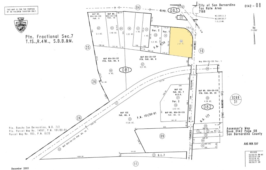 SWQ N Rancho Ave & Foothill Blvd, San Bernardino, CA for sale - Building Photo - Image 2 of 2