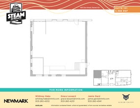 1401 Zuni St, Denver, CO à louer Plan d’étage- Image 1 de 2