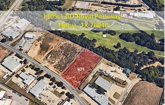 Plus de détails pour 1305-1307 Royal Pky, Euless, TX - Terrain à vendre