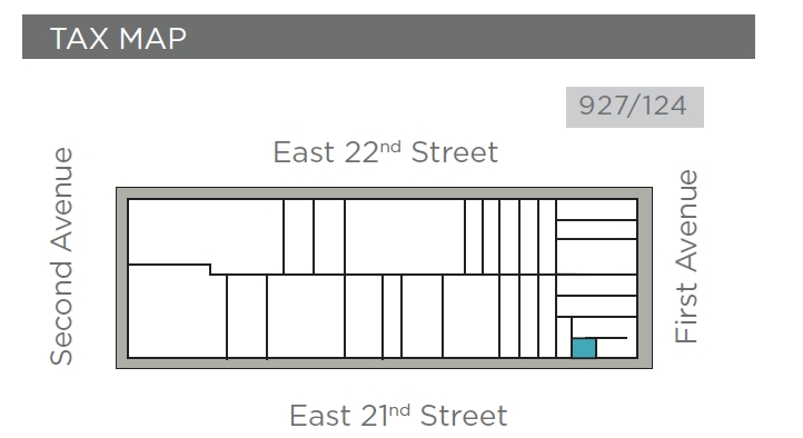 343 E 21st St, New York, NY for sale - Plat Map - Image 3 of 3