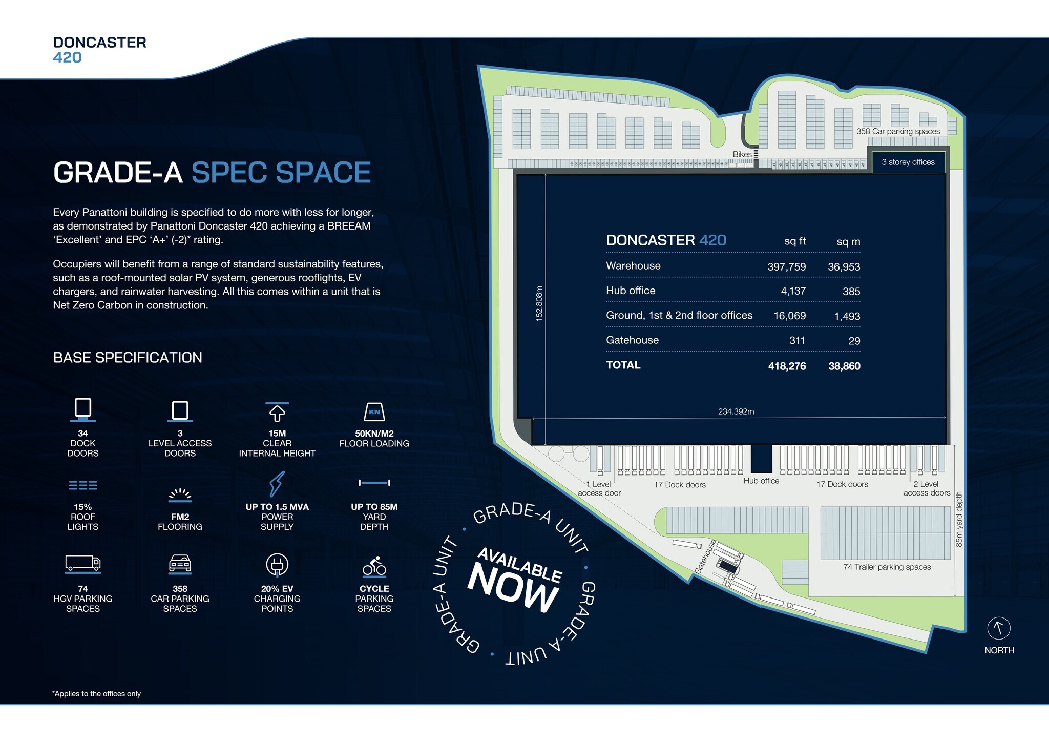 Lincoln Green Way, Doncaster for lease Site Plan- Image 1 of 26