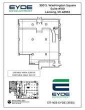 300 S Washington Sq, Lansing, MI for lease Site Plan- Image 1 of 1