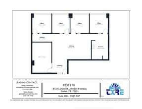 8131 Lyndon B Johnson Fwy, Dallas, TX for lease Floor Plan- Image 1 of 1