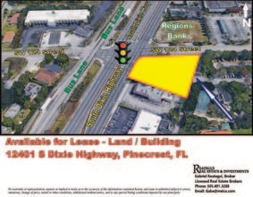 12401 S Dixie Hwy, Pinecrest, FL - Aerial  map view - Image1