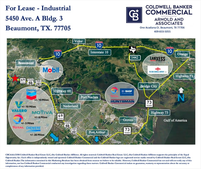 5450 Ave A. Bldg. 3, Beaumont, TX for lease - Building Photo - Image 3 of 3