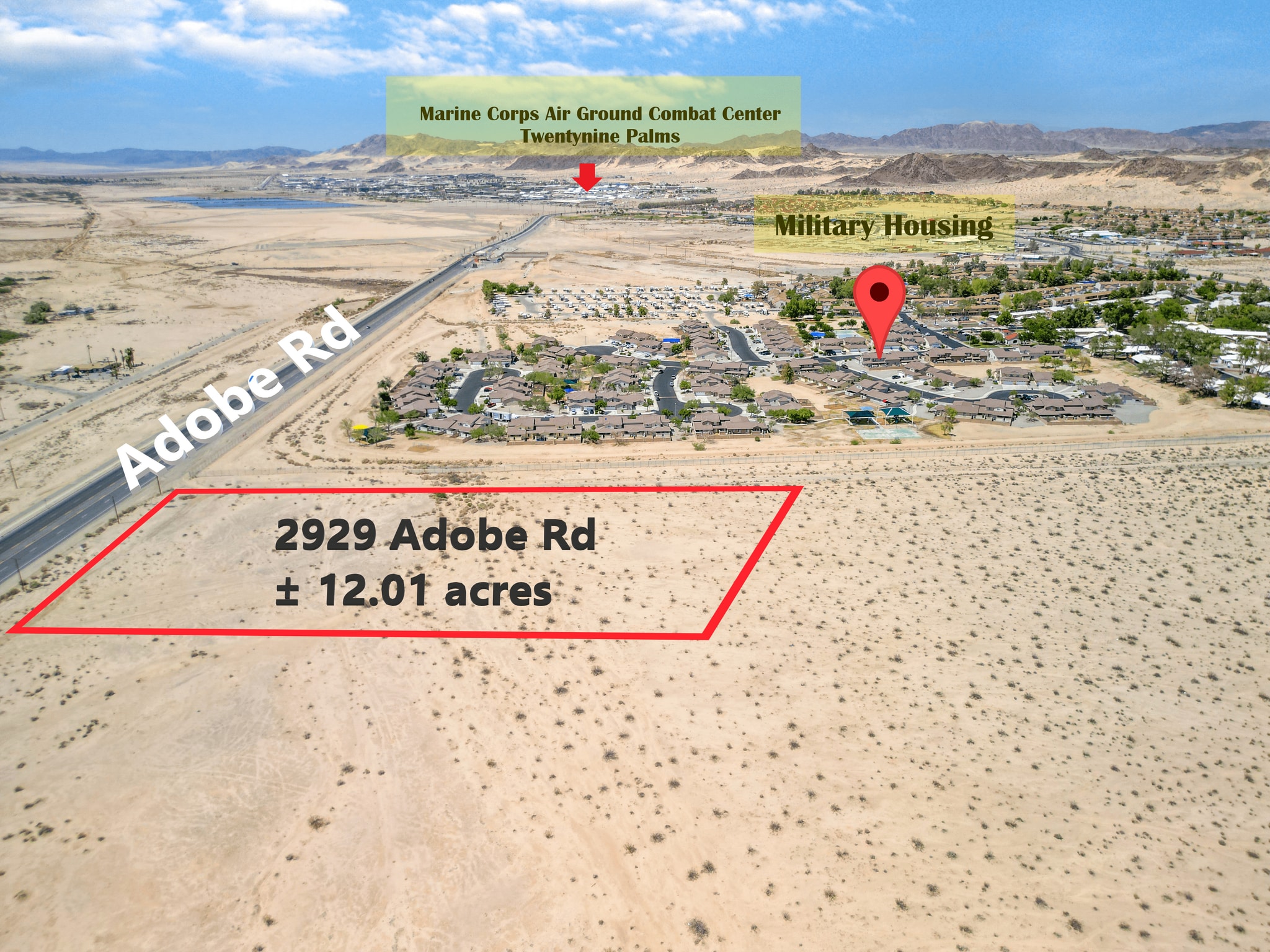 2929 Adobe rd, Twentynine Palms, CA for sale Primary Photo- Image 1 of 8