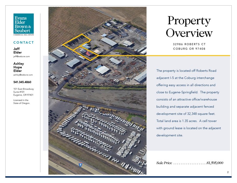 32986 Roberts Ct, Coburg, OR à vendre - Photo du bâtiment - Image 2 de 7