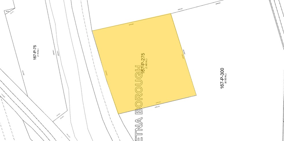 200 Poplar St, Pittsburgh, PA à louer - Plan cadastral - Image 1 de 1