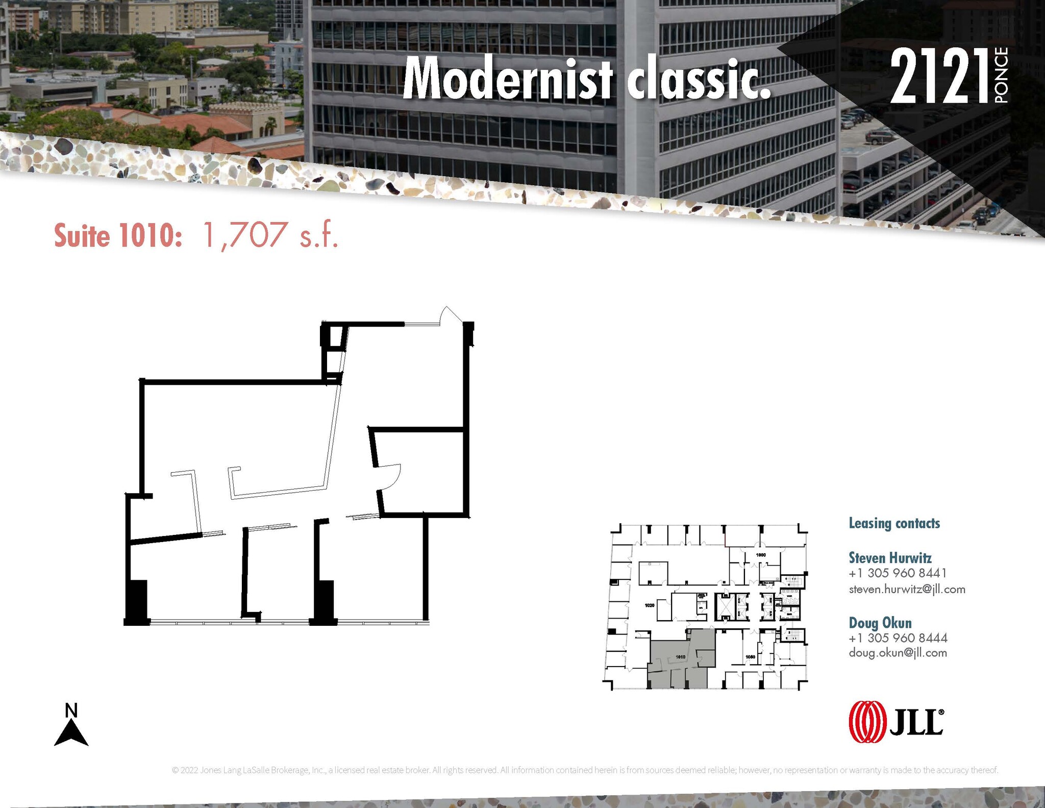 2121 Ponce de Leon Blvd, Coral Gables, FL for lease Floor Plan- Image 1 of 1