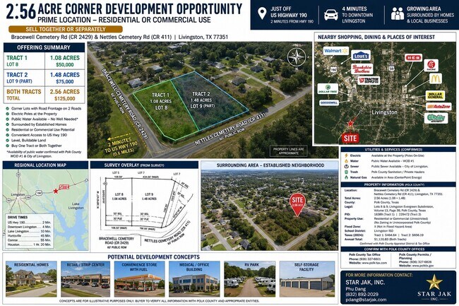 More details for 395 Nettles rd, Livingston, TX - Land for Sale